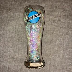 Blue Moon Beer Glass